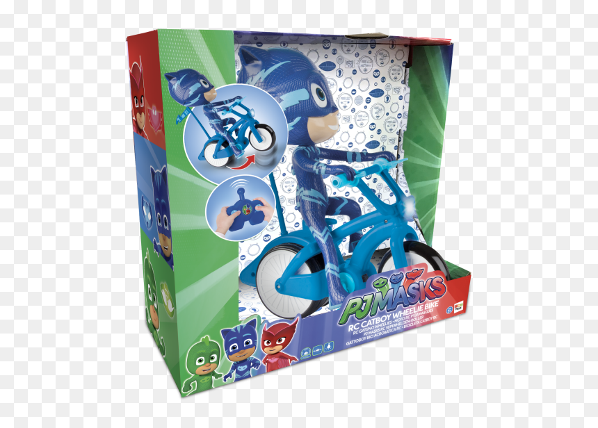 273016pj Box 01 - Pj Masks Rc Super Catboy Bike, HD Png Download - catboy png