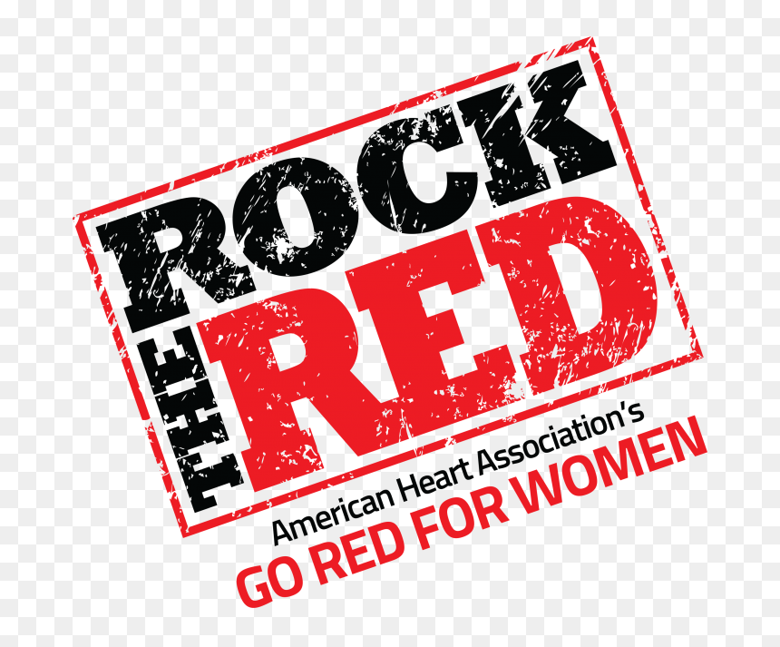Musicians “rock The Red” To Benefit The American Heart - Poster, HD Png Download - american heart association logo png