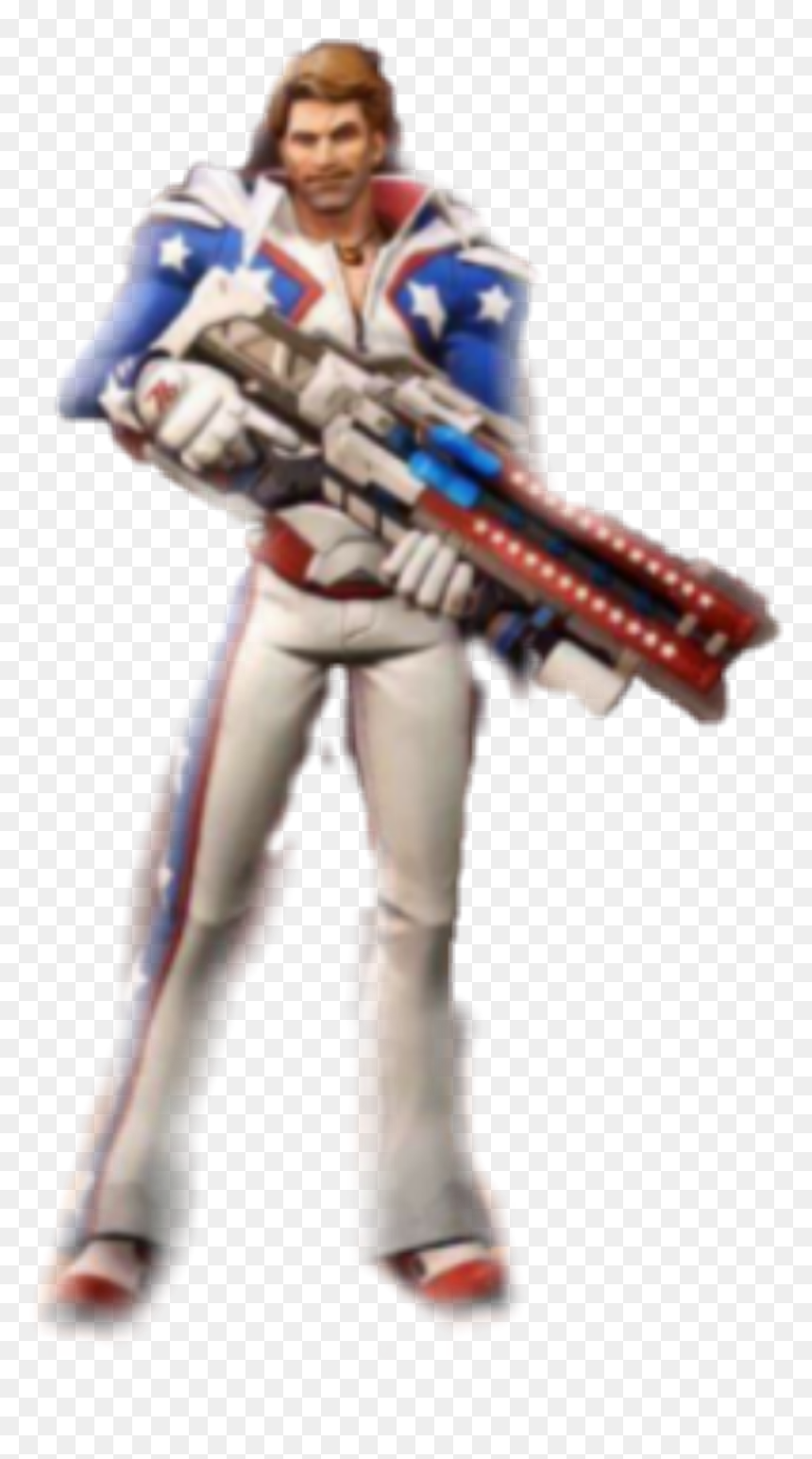 #soldier76 #overwatch - Figurine, HD Png Download - overwatch soldier 76 png