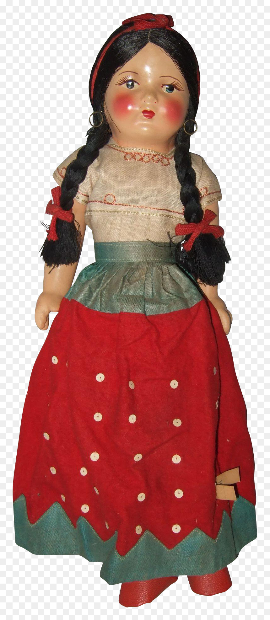 Transparent Mexican Poncho Png - Porcelain Doll From Esperanza Rising, Png Download - poncho png