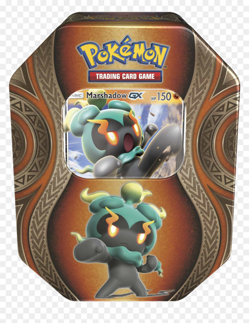 Mysterious Powers Tin - Pokemon Marshadow Tin, HD Png Download - marshadow png