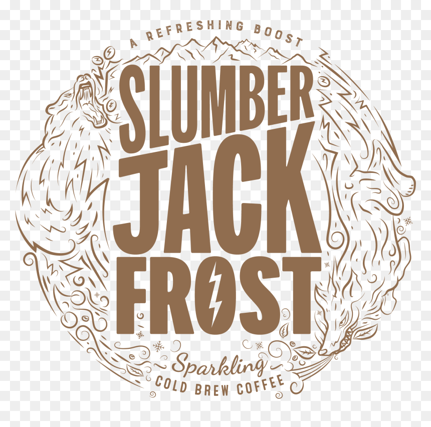 Logo And Illustration For Slumber Jack Frost - Illustration, HD Png Download - cold breath png