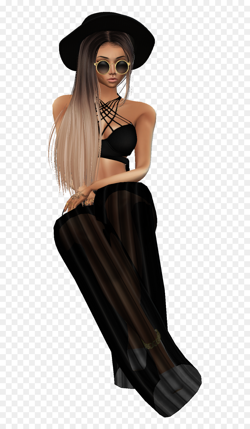 Imvu Fashion Blog Png Jhene Aiko Imvu - Lingerie Top, Transparent Png - jhene aiko png
