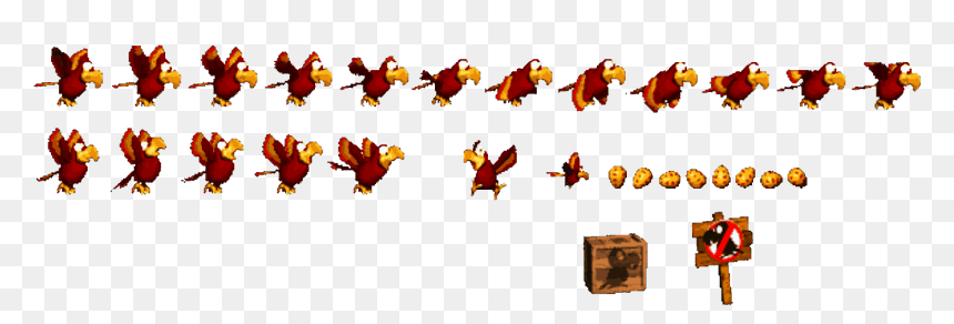 Donkey Kong Screech Squawks, HD Png Download - donkey kong 64 png