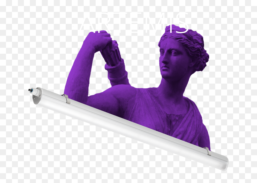 Oprawy Przemysłowe Led - Statue, HD Png Download - artemis png