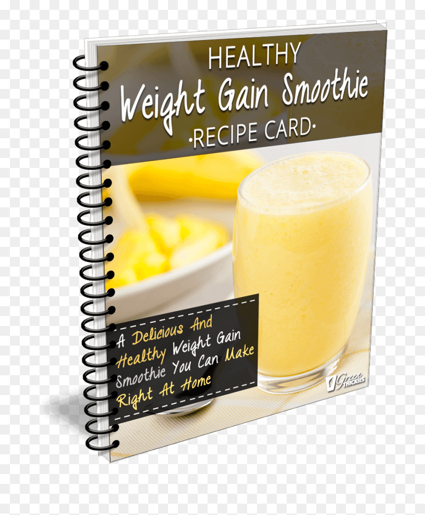 Healthy Weight Gain Smoothie Recipe Card - Ghee, HD Png Download - recipe card png