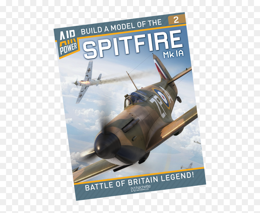 Spitfire Hachette Issue 1, HD Png Download - spitfire png
