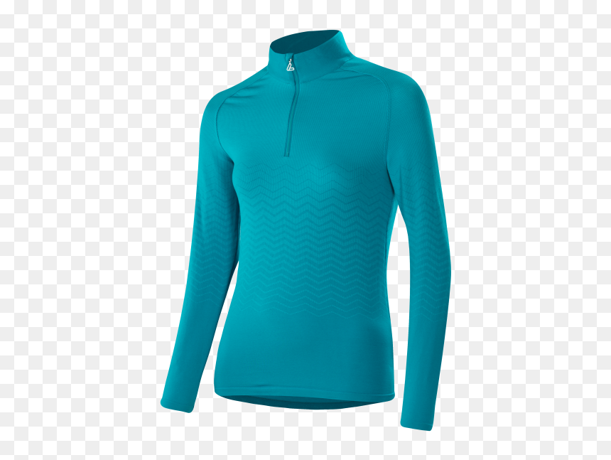 Long-sleeved T-shirt, HD Png Download - blue texture png