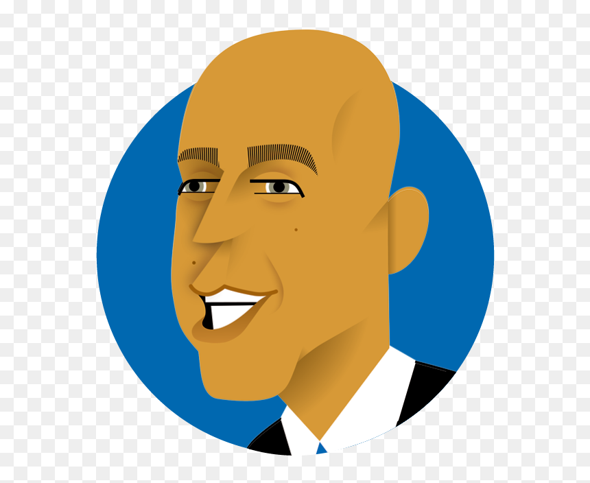 Headshot Of Cory Booker - Illustration, HD Png Download - bernie sanders head png