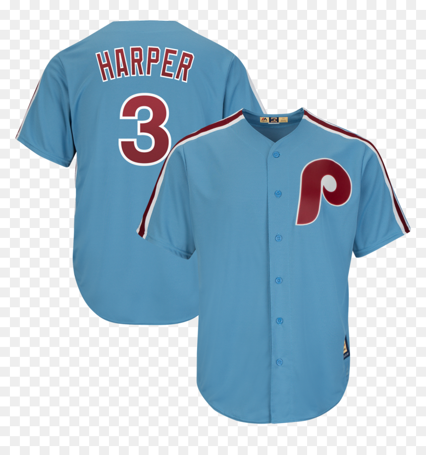 Bryce Harper Phillies Jersey, HD Png Download - bryce harper png