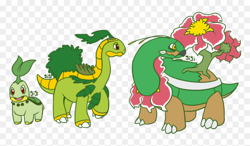 Cartoon, HD Png Download - turtwig png