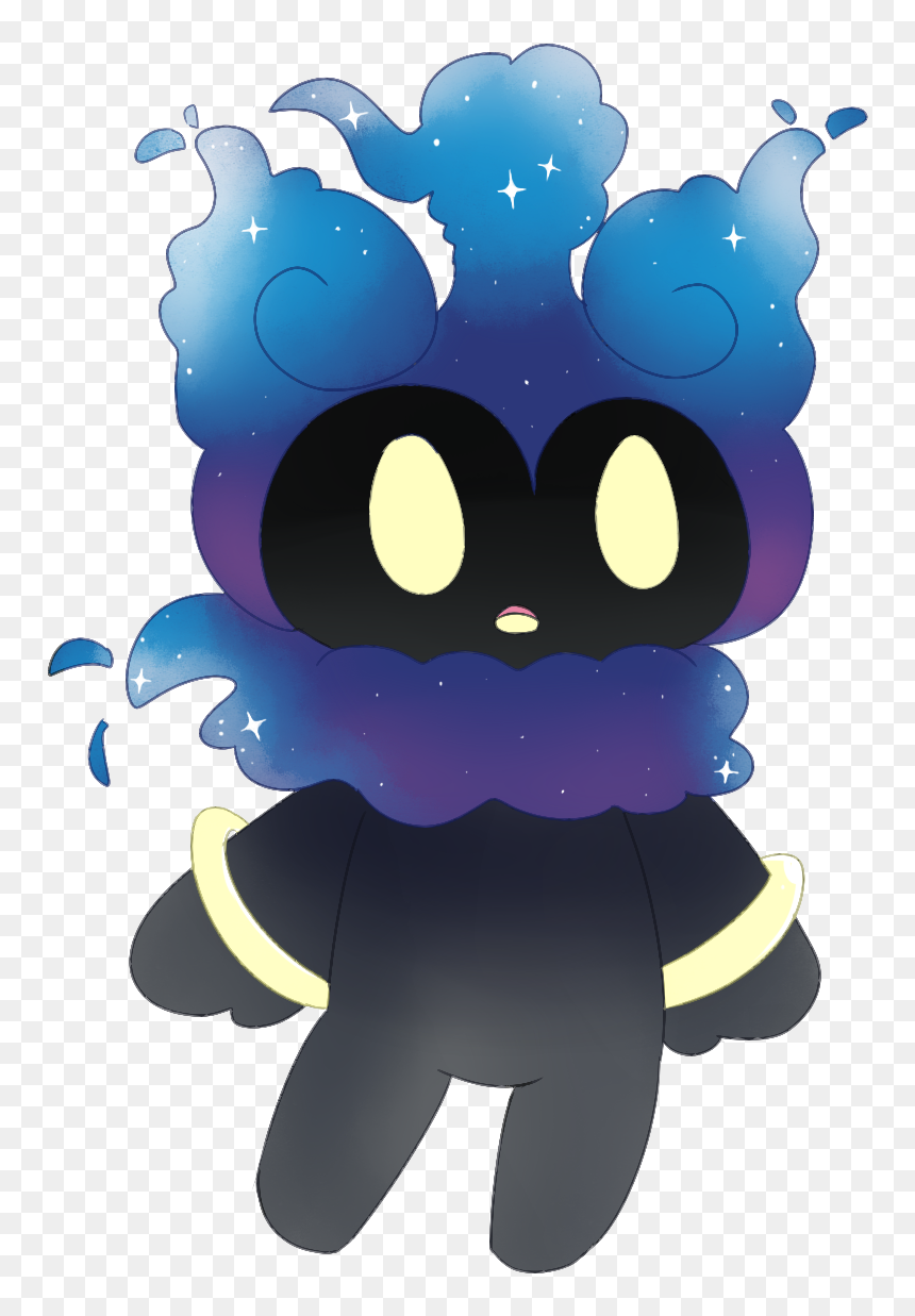 “i Drew A Cosmog/marshadow Fusion Out Of Stress Relief - Marshadow Fusion, HD Png Download - marshadow png