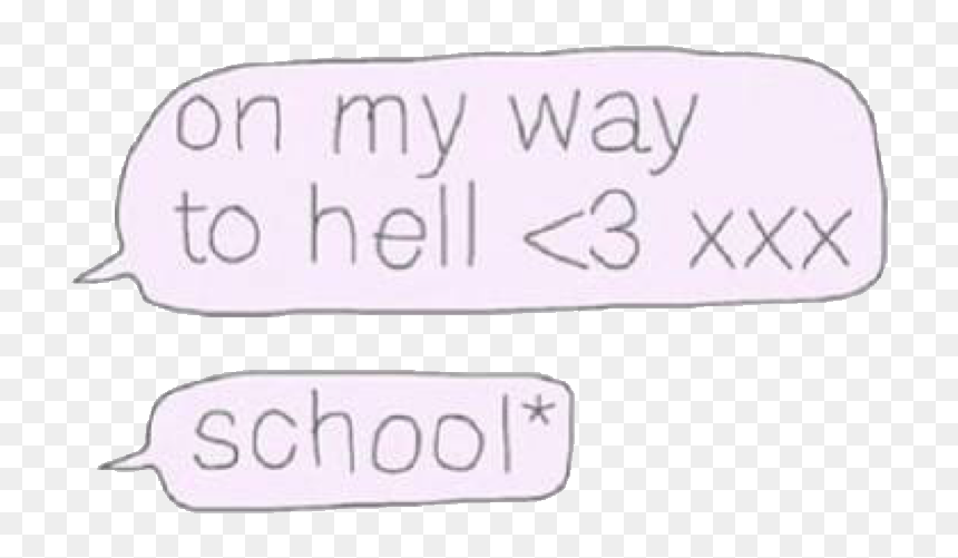 Transparent Tumblr School Png - Label, Png Download - png tumblr text