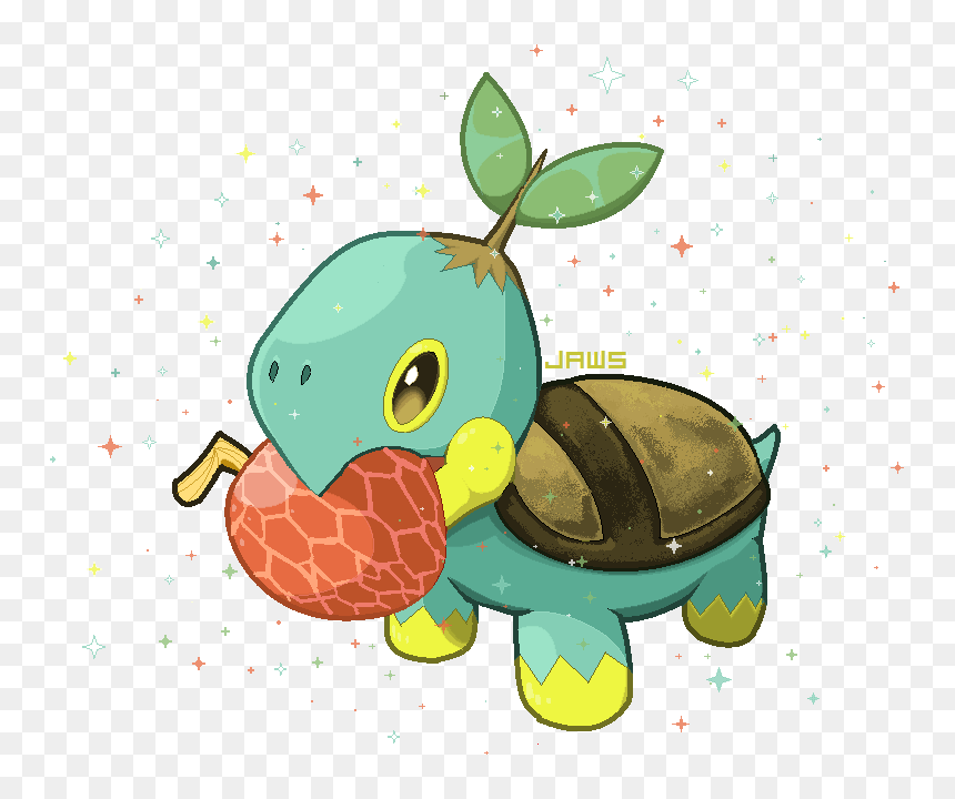 “☆ Turtwig ” - Cartoon, HD Png Download - turtwig png