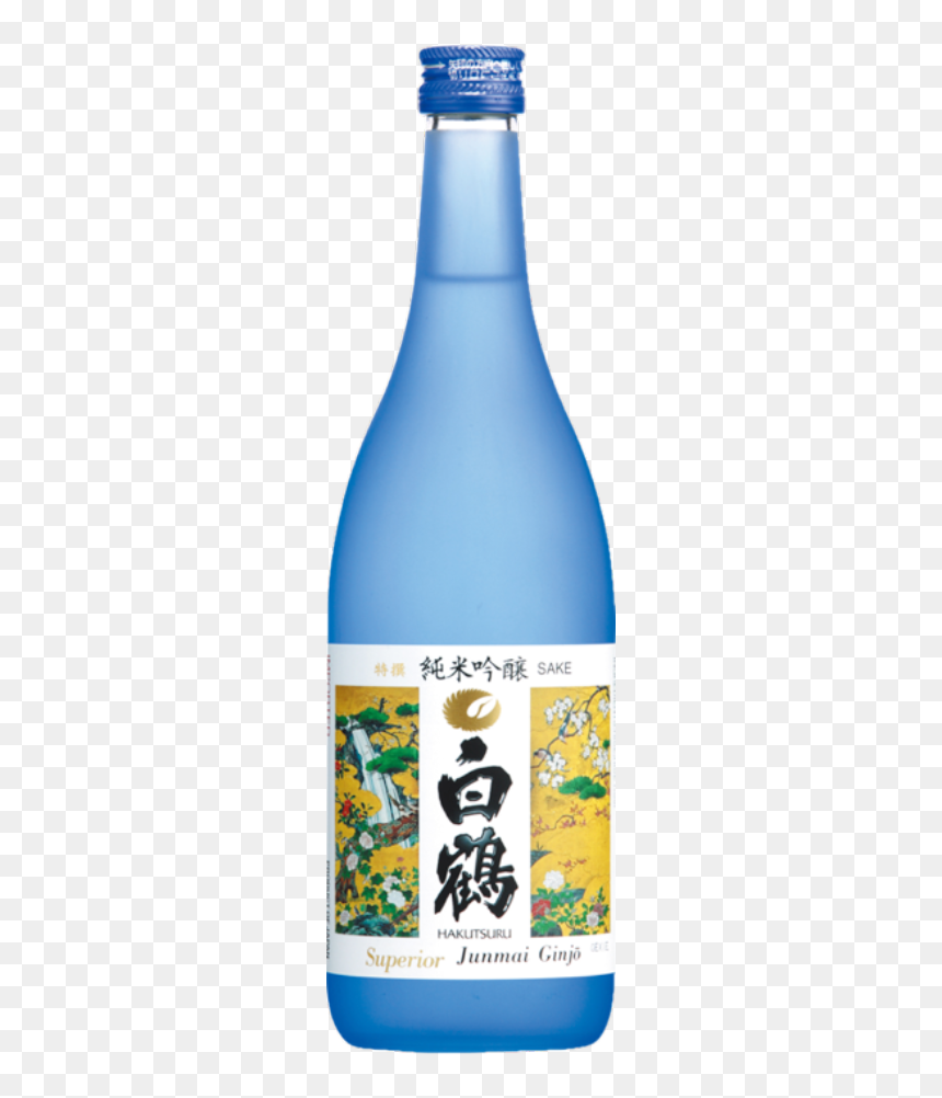 Hakutsuru Superior 720ml Bottle Shot - Hakutsuru Superior Junmai Ginjo, HD Png Download - sake png