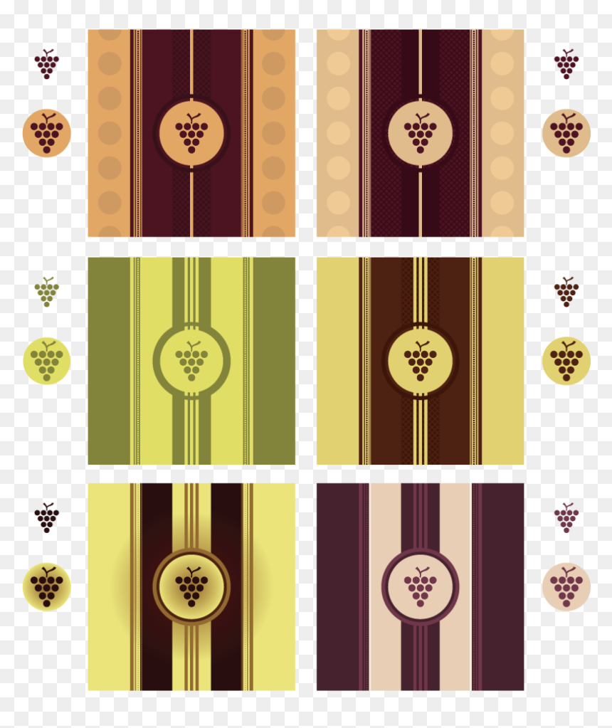 Vector Wine Label Cs By Dragonart - Wine Labels, HD Png Download - label vector png