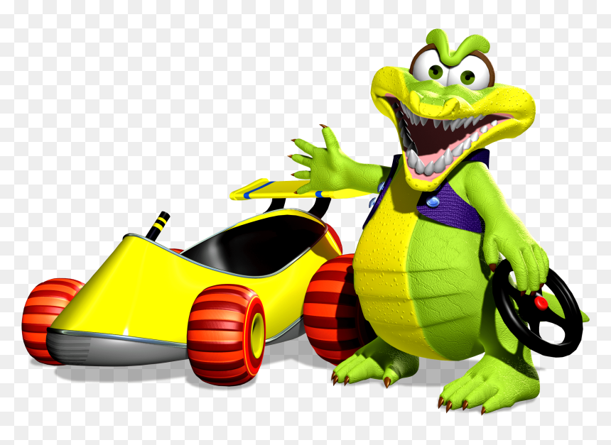 Diddy Kong Racing Art, HD Png Download - donkey kong 64 png