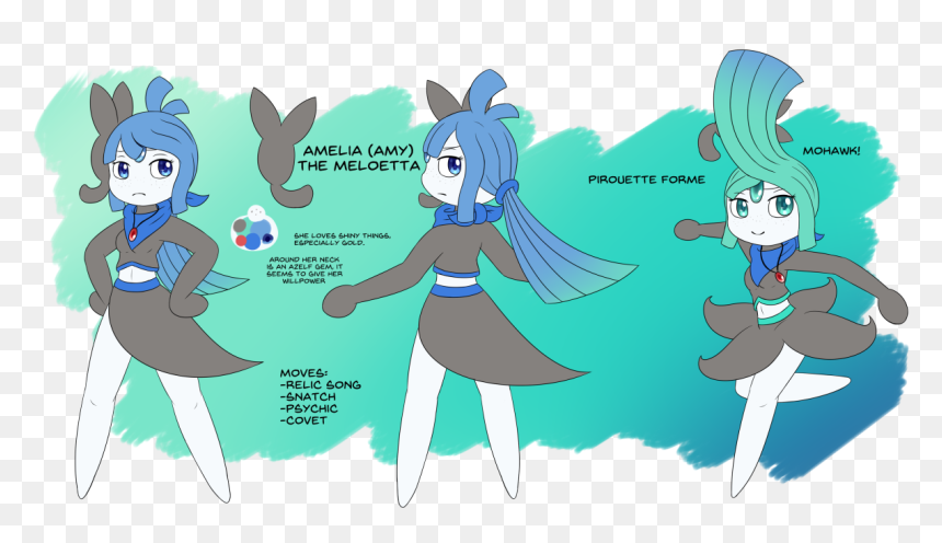 Cartoon, HD Png Download - meloetta png