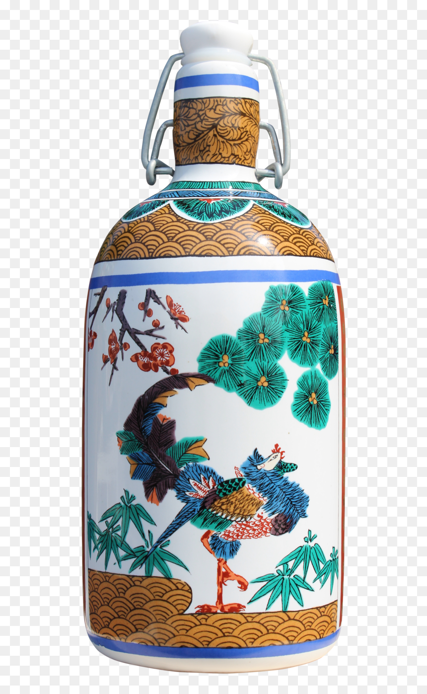 Nishide Shuzo 100 Year Sake - Floral Design, HD Png Download - sake png