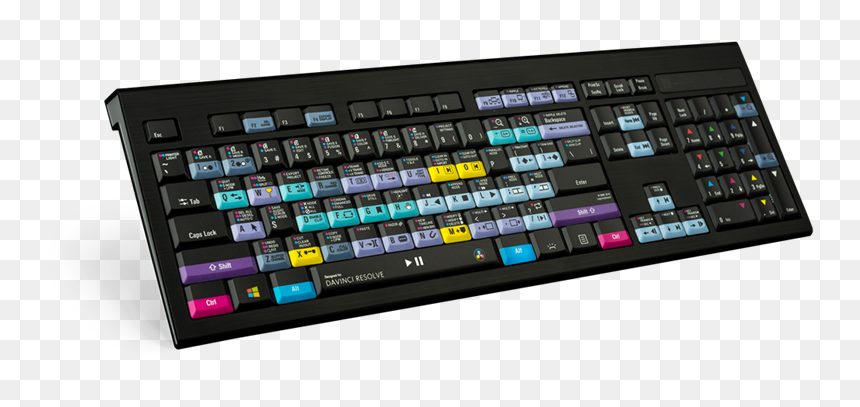 Davinci Resolve - Davinci Resolve 16 Keyboard, HD Png Download - teclado png