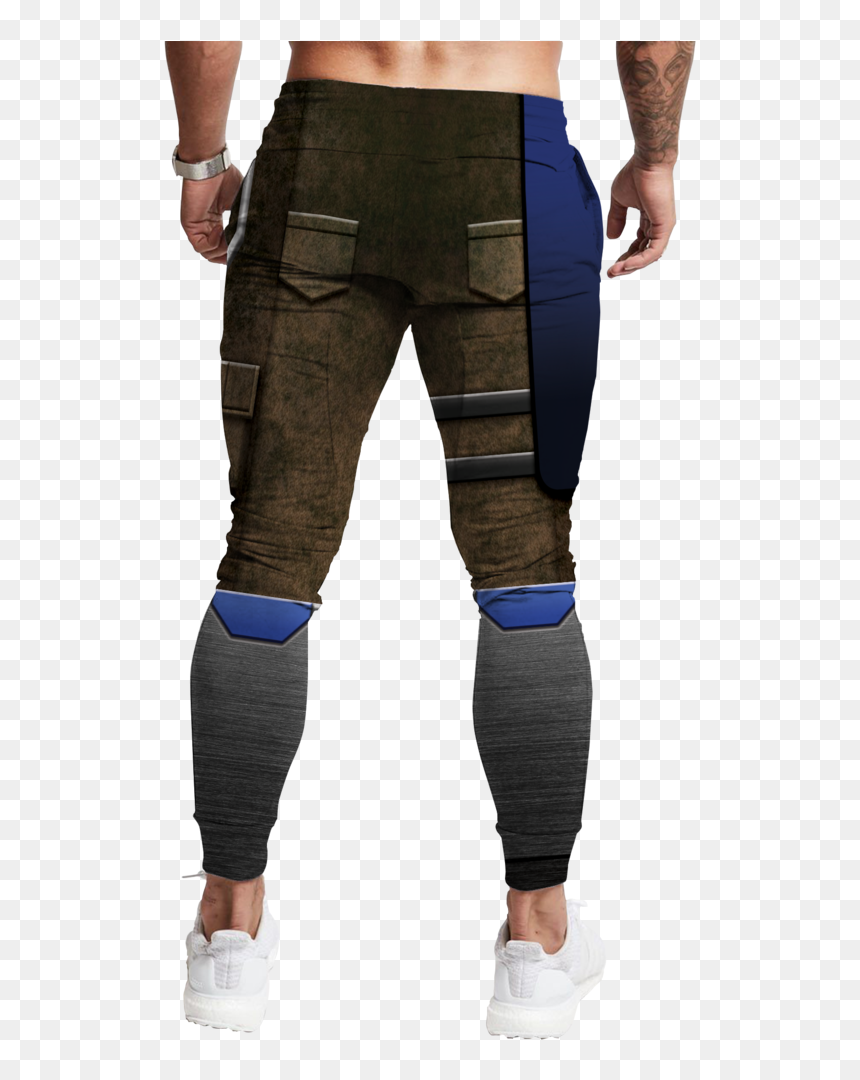 Pantalones Negros Para Hombres, HD Png Download - overwatch soldier 76 png