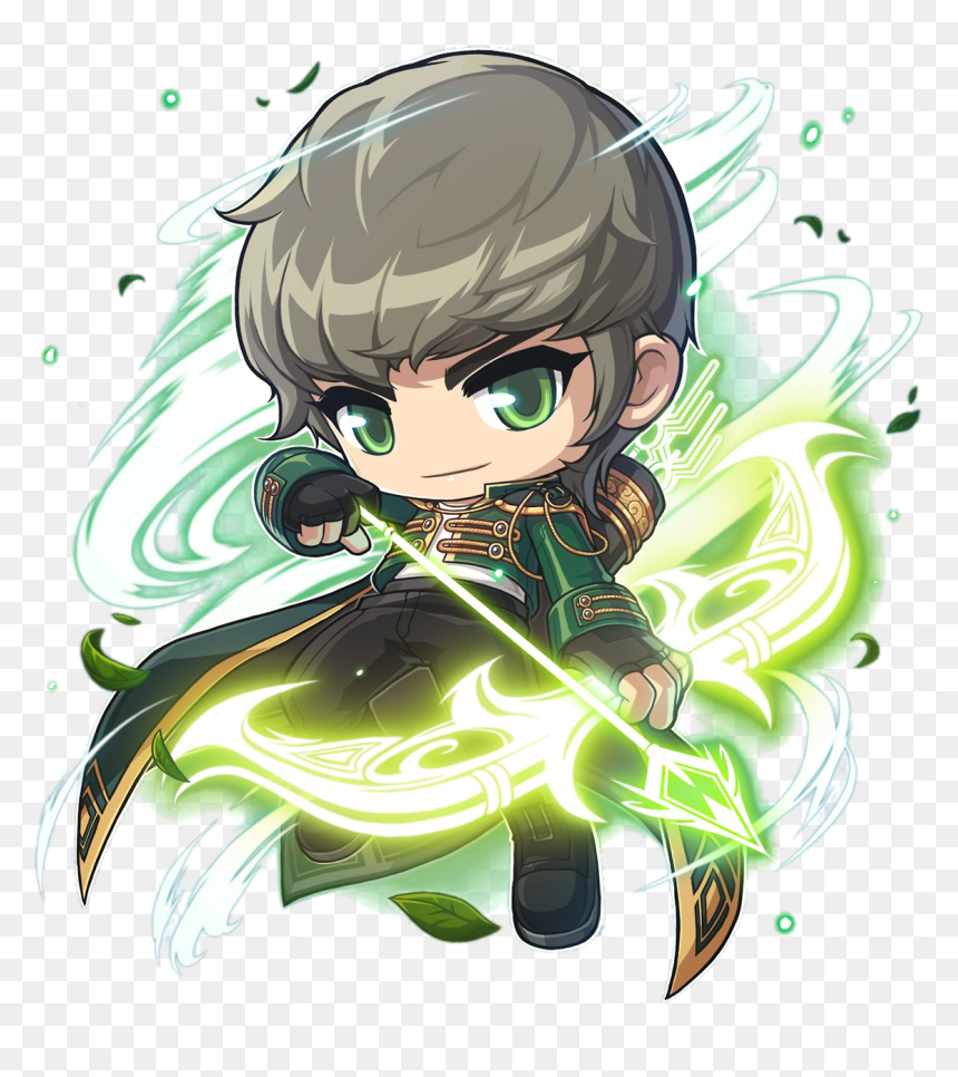 Maplestory Wind Archer, HD Png Download - maplestory png