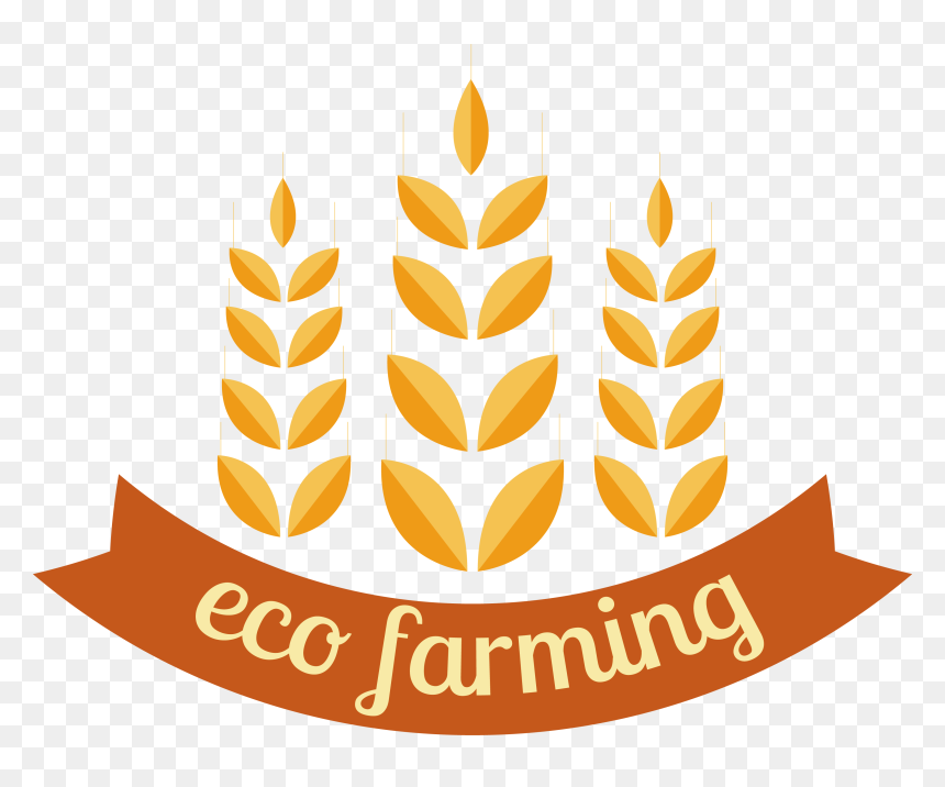 Wheat Vector Label - Vector Graphics, HD Png Download - label vector png