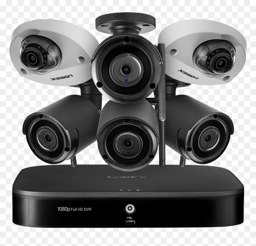 Outdoor Surveillance System With 2 Hd 1080p Cameras - Wireless Security Camera, HD Png Download - confused nick young png