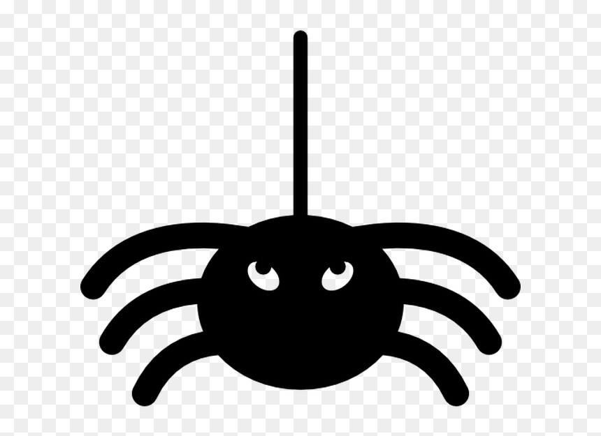 Clipart Resolution 1200*630 - Spider Hanging From Web Svg, HD Png Download - haloween png