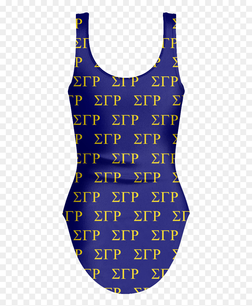 Sigma Gamma Rho Greek Logo Swimsuit , Png Download - Gamma Sigma Sigma, Transparent Png - sigma gamma rho png