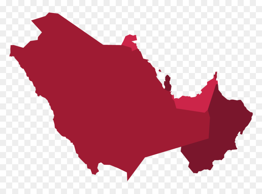 Arab Gulf States Map Png, Transparent Png - american diabetes association png