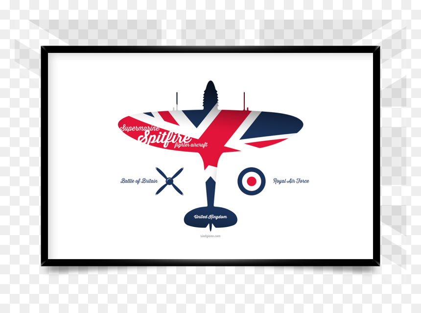 Spitfire Supermarine T Shirt, HD Png Download - spitfire png
