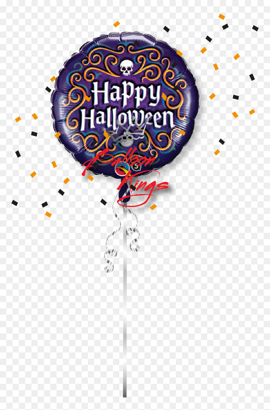 Skeleton 18 Inch Foil Balloon , Png Download - Birthday Balloons, Transparent Png - halloween skeleton png