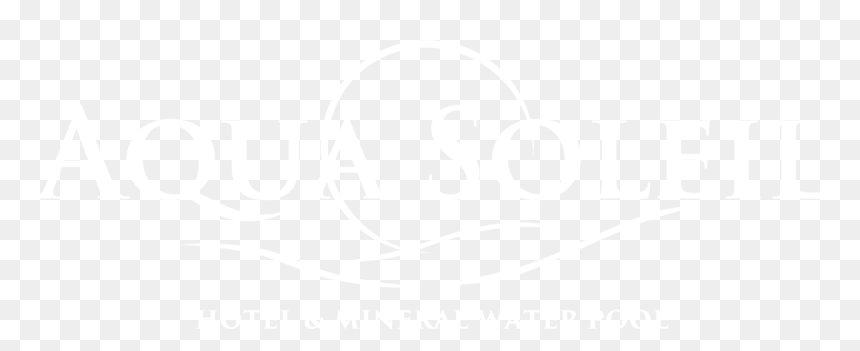 Aqua Soleil Hotel & Water Spa - Johns Hopkins Logo White, HD Png Download - coachella logo png