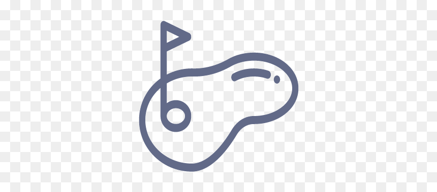 Golf At Ufford - Graphic Design, HD Png Download - golf icon png