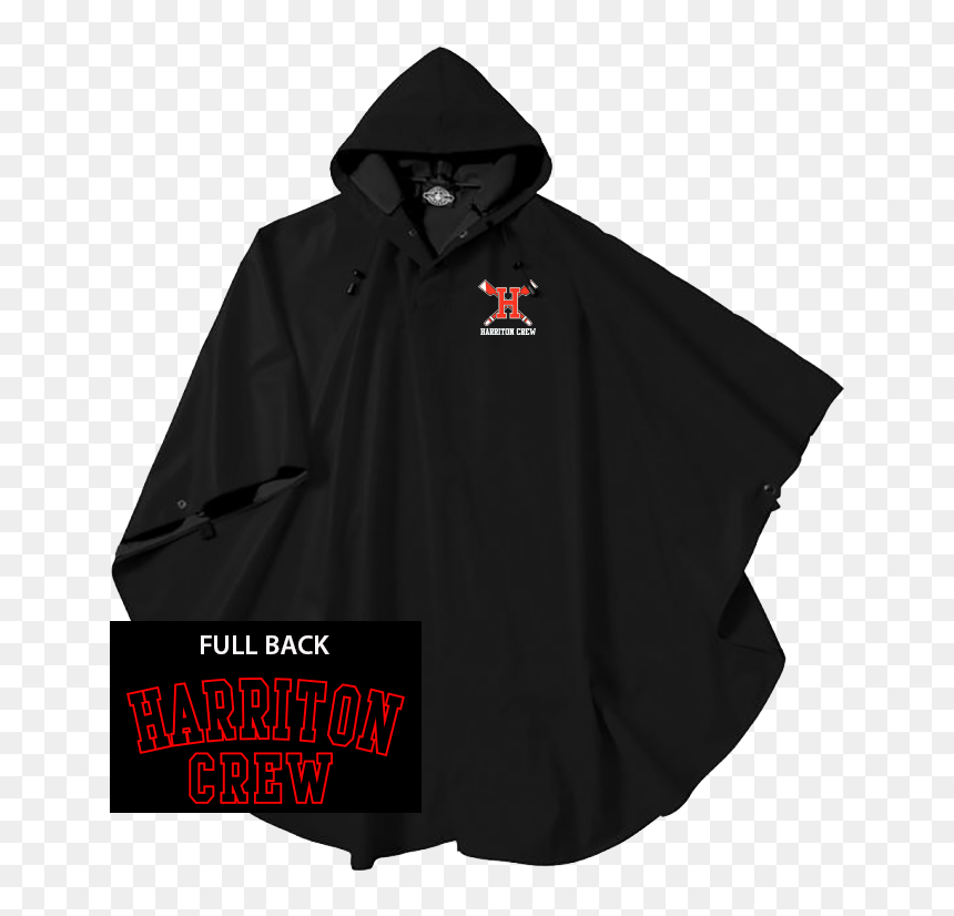 Harriton Crew Waterproof Poncho - Poncho, HD Png Download - poncho png