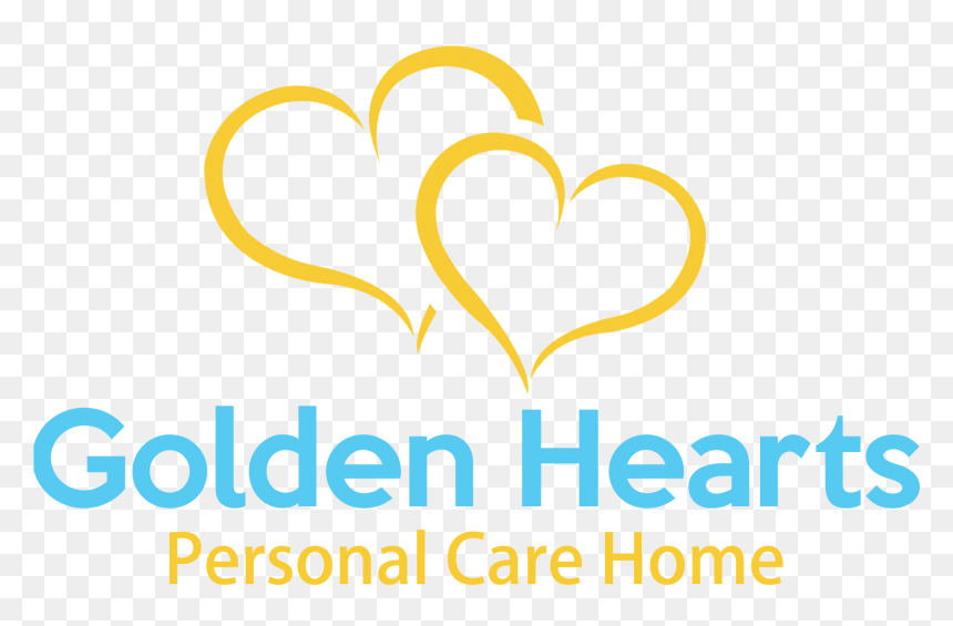 Golden Hearts Personal Care Home - Heart, HD Png Download - golden heart png