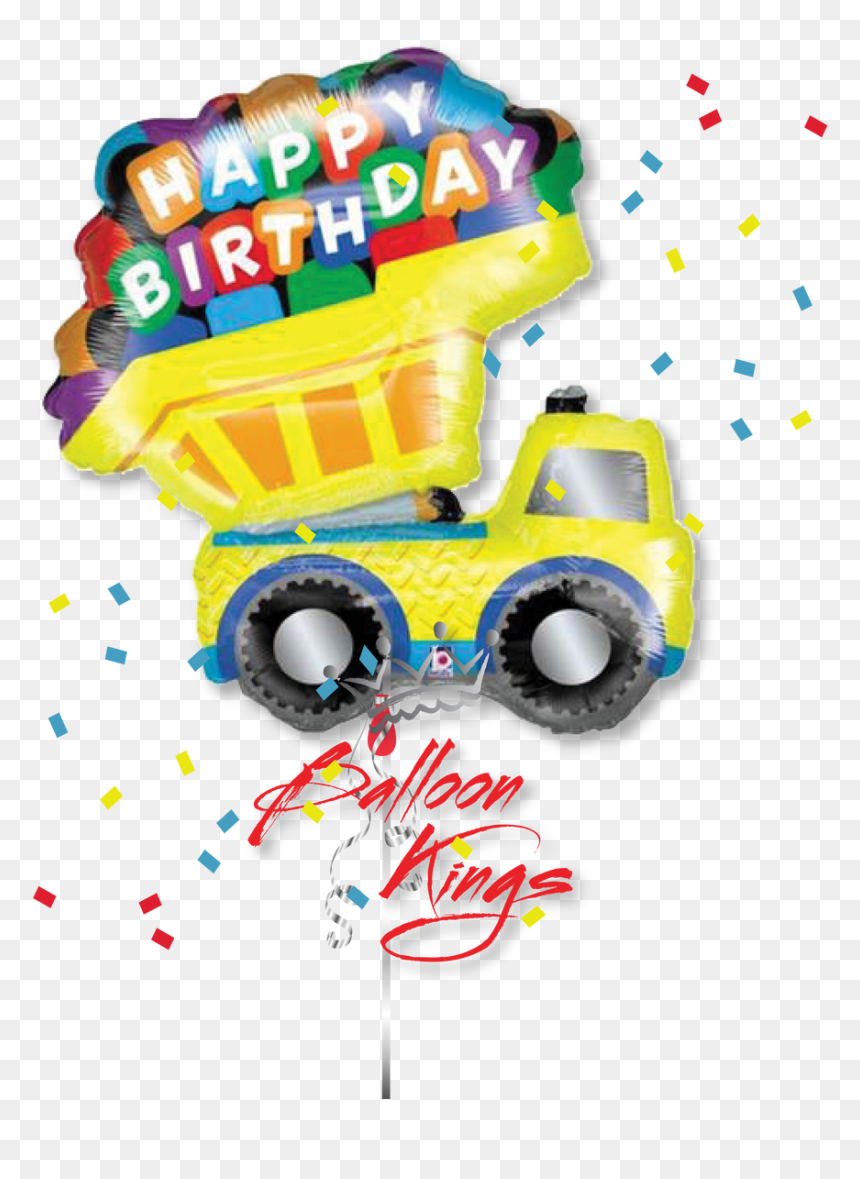 Happy Birthday Truck - Happy Birthday Garbage Truck, HD Png Download - pineapple .png