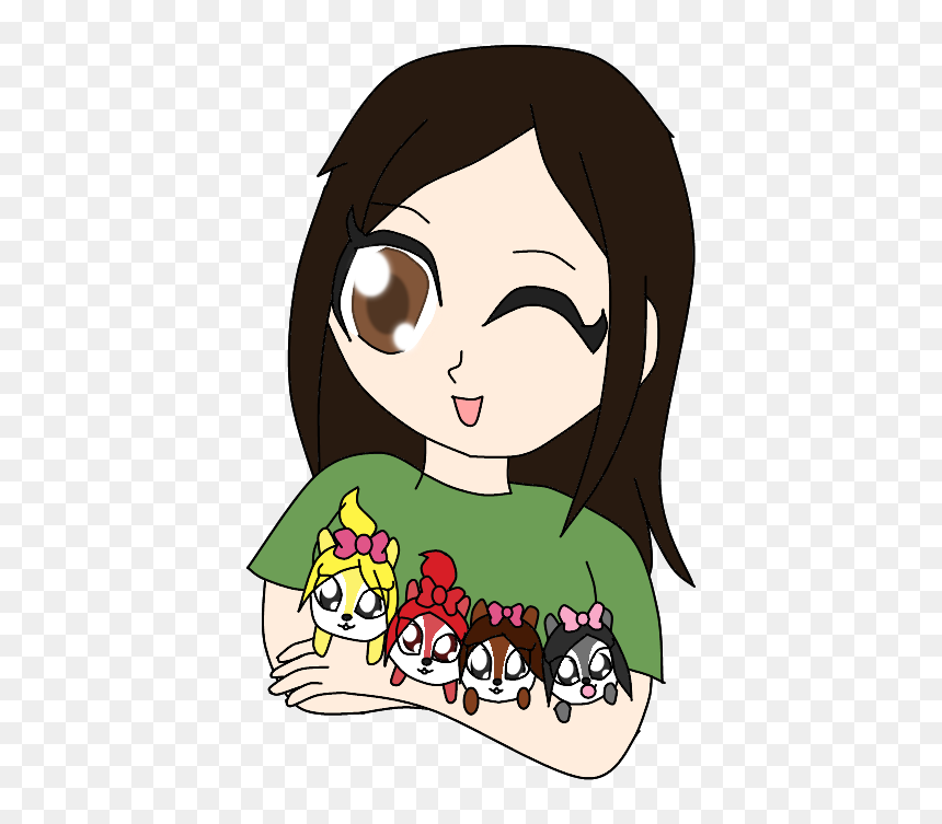 Me And 2ne1 Baby Chipmunks - Cartoon, HD Png Download - 2ne1 png