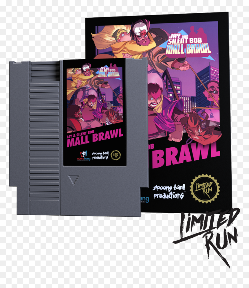 Jay And Silent Bob Mall Brawl, HD Png Download - nes cartridge png