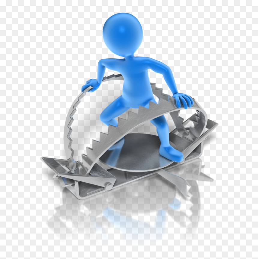 Stick Figure In Steel Trap 800 Clr - Stick 3d Figure Png, Transparent Png - 3d stick figure png