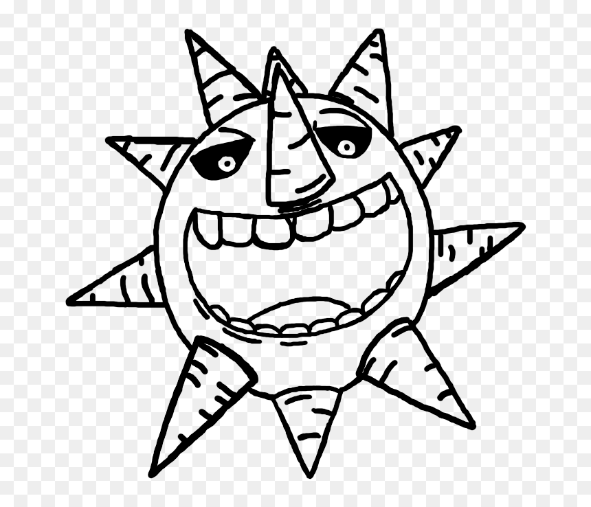 Drawings Of The Sun - Drawings Of A Sun, HD Png Download - soul eater png