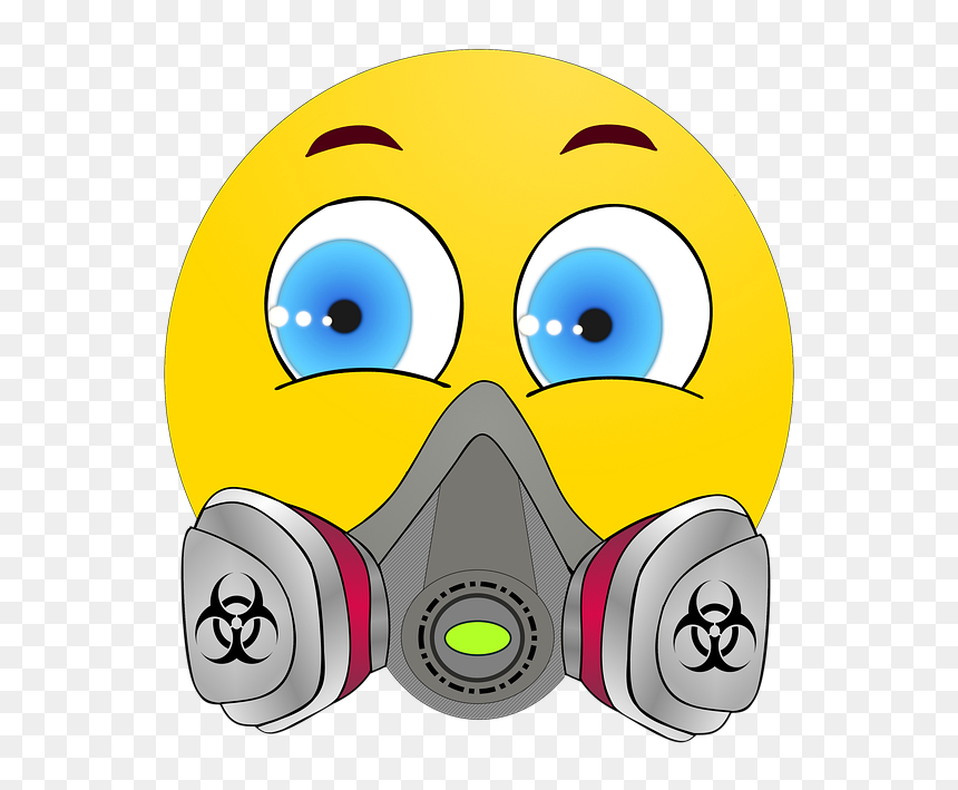Biohazard Sign, HD Png Download - gasmask png