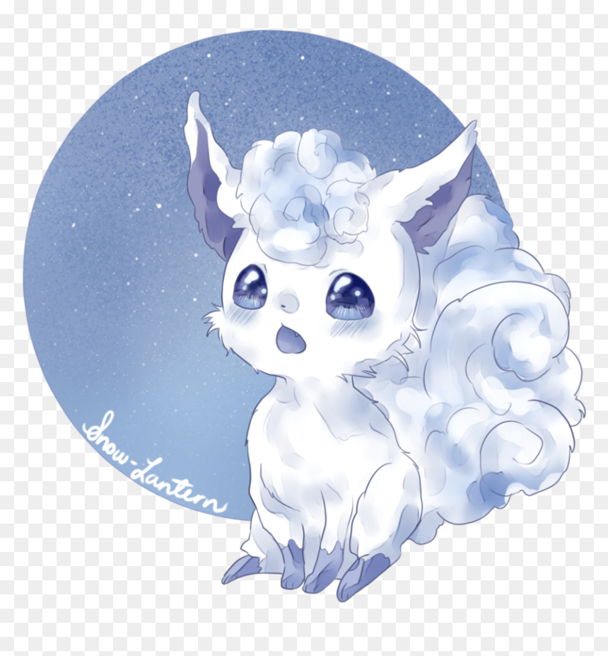 Cute Sun And Moon Pokemon Vulpix, HD Png Download - alolan vulpix png