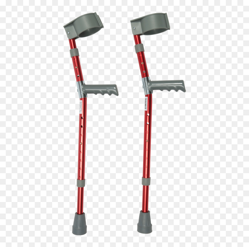 Crutch Background Crutches Transparent - Forearm Crutches Child, HD Png Download - crutches png