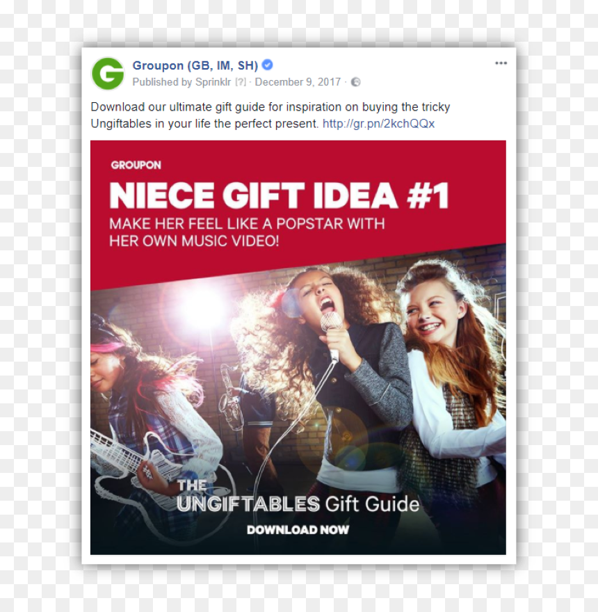Niece - Poster, HD Png Download - groupon png