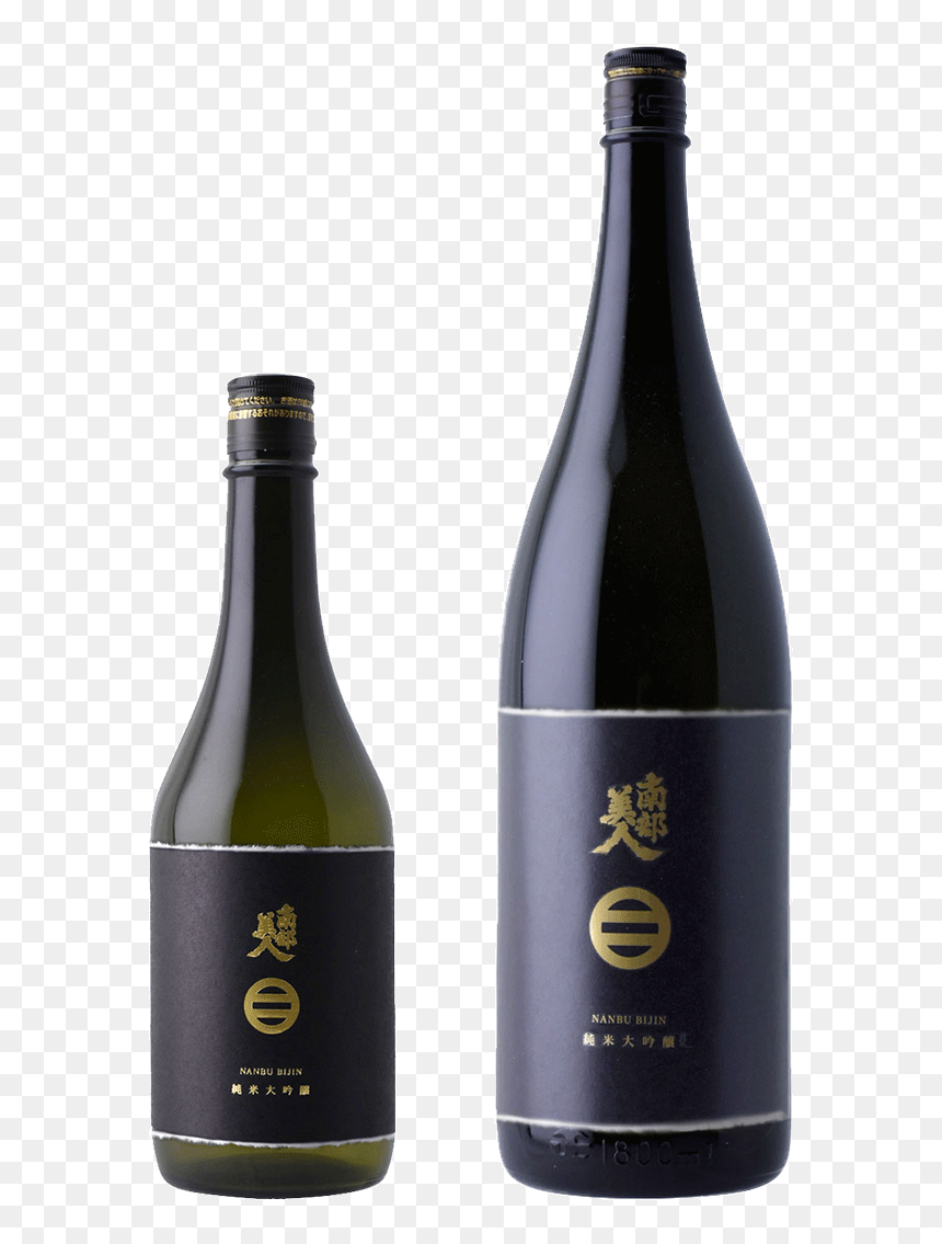 Junmai Daiginjo商品写真 - Glass Bottle, HD Png Download - sake png