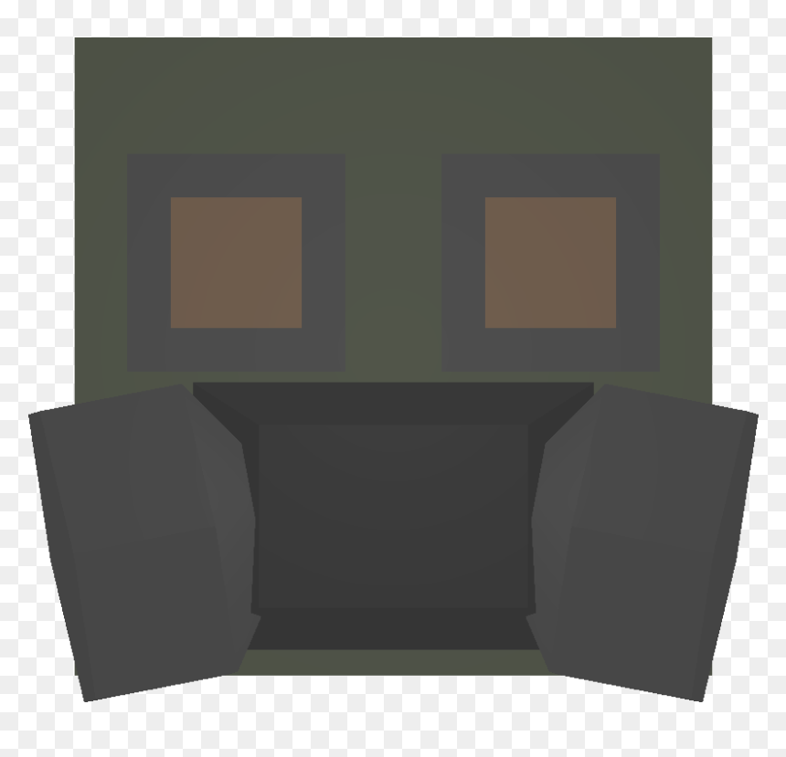 Picture Of Unturned Item - Couch, HD Png Download - gasmask png