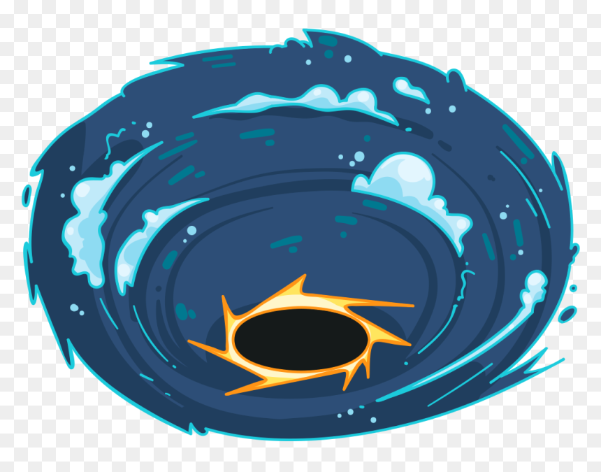 The Black Hole - Illustration, HD Png Download - blackhole png