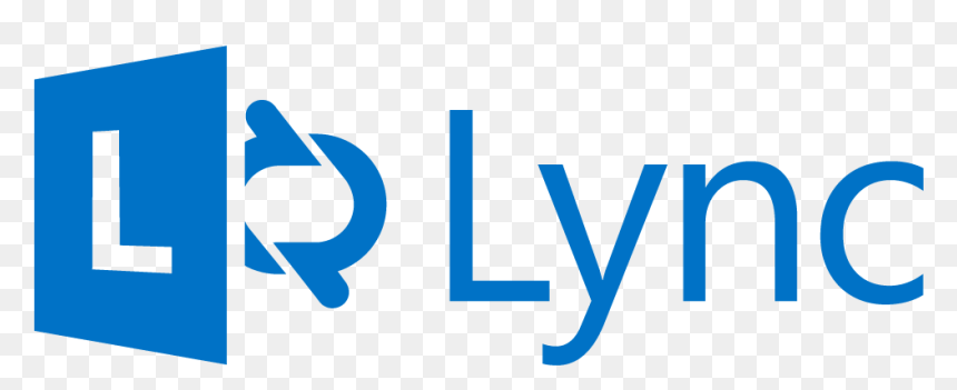 Lynclogoblue Print - Logo Lync, HD Png Download - onedrive logo png